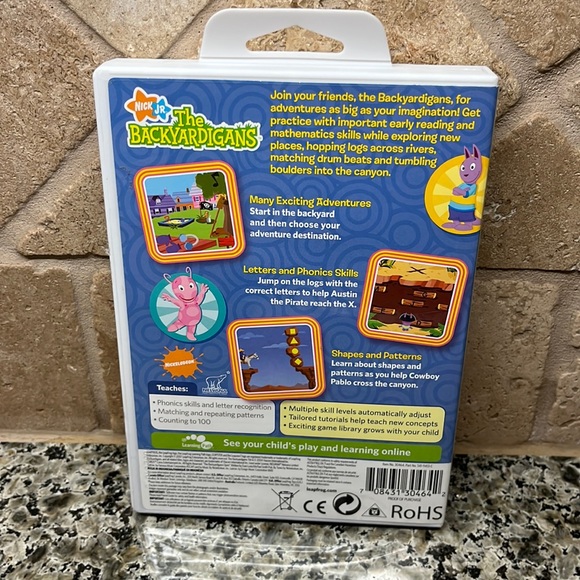 LeapFrog Leapster Games Dora Camping Adventure, Backyardigans and Finding Nemo - Picture 5 of 7